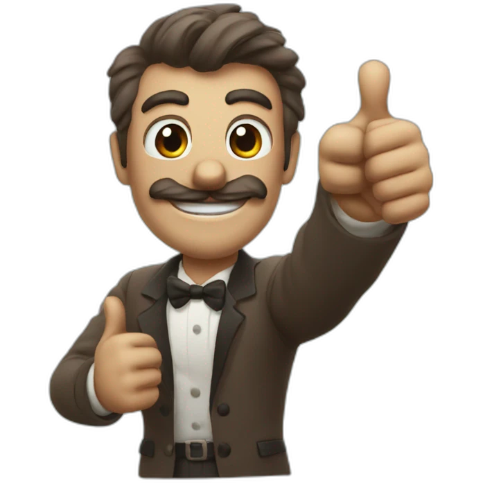 MR BEASTTHUMBS UP emoji