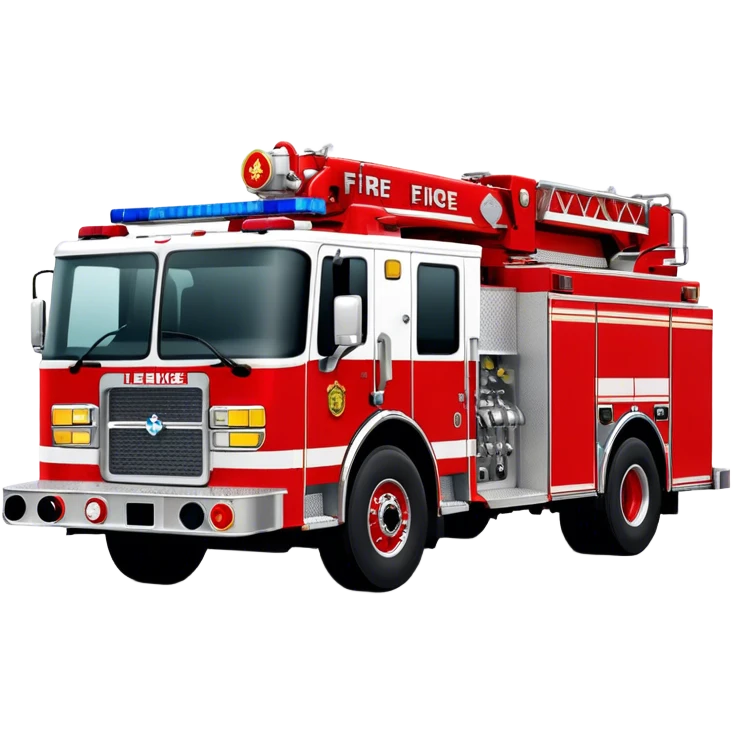 Fire Engine - Pierce Enforcer Pumper (Model Year: 2021) (Iconic colour: Red) emoji