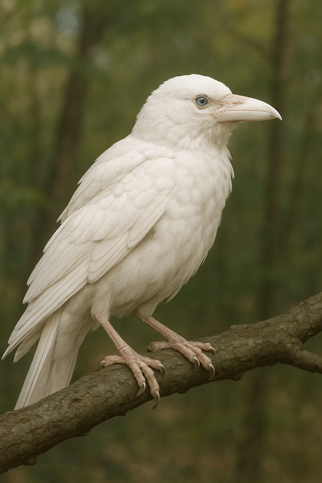 a white crow emoji