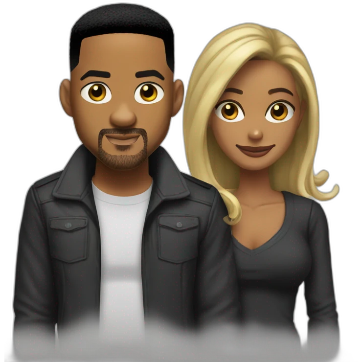 Will Smith boxong jada emoji