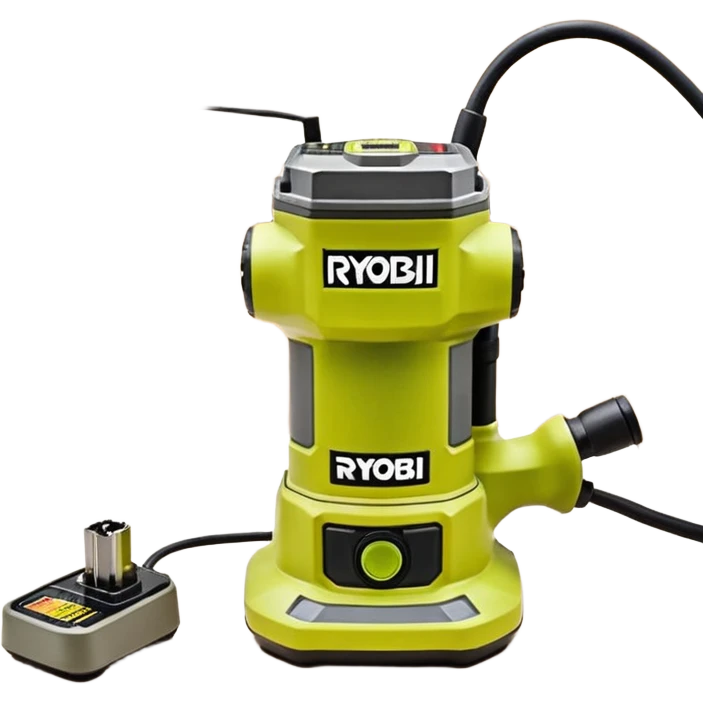 ONE+ 18V Cordless Compact Fixed Base Router RYOBI with gray with battery emoji
