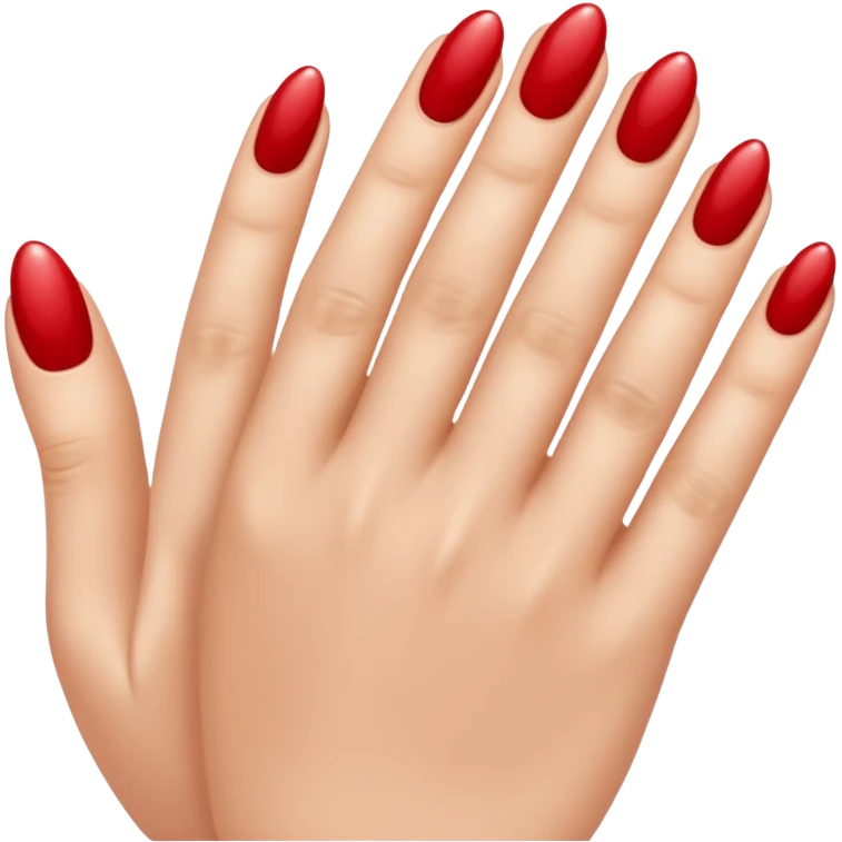 uñas pintadas  emoji