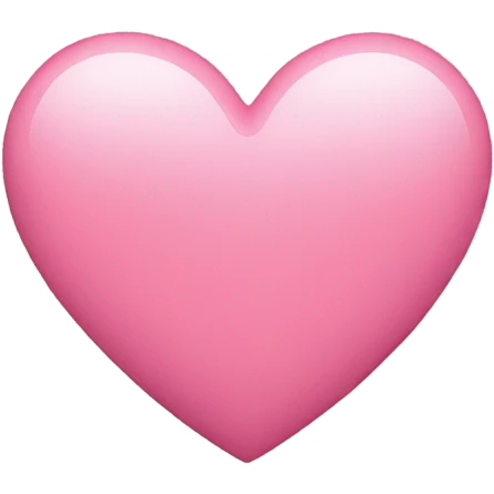 Pink heart emoji