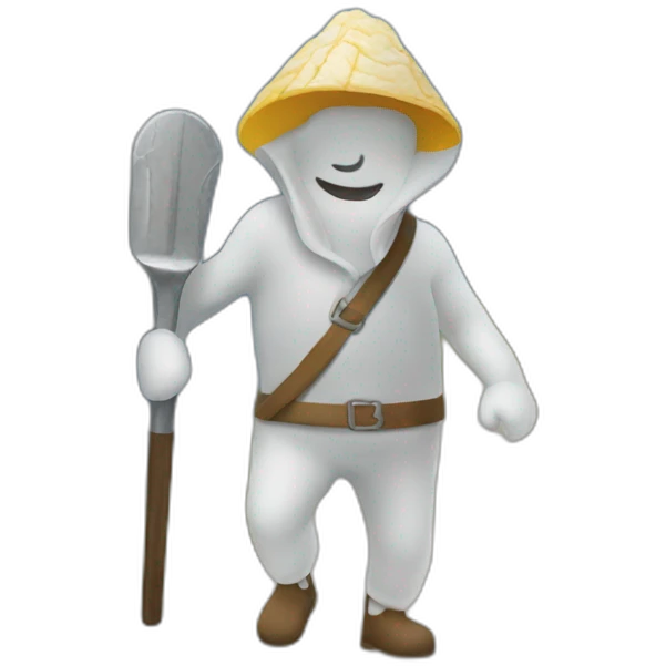 Camino helado emoji