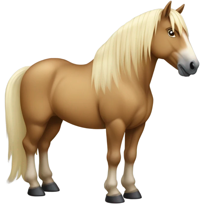 Fjord horse emoji