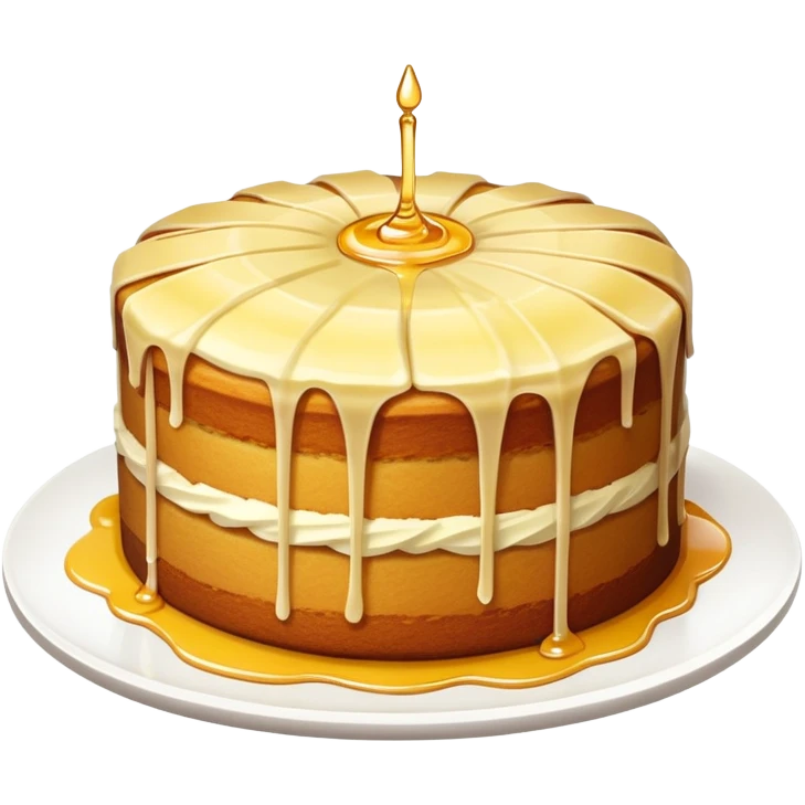 Banana syrup cake emoji