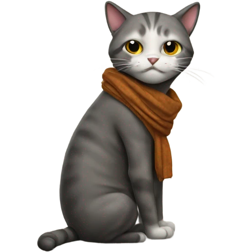 Cat hobo emoji