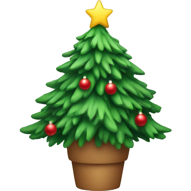 Christmas tree emoji