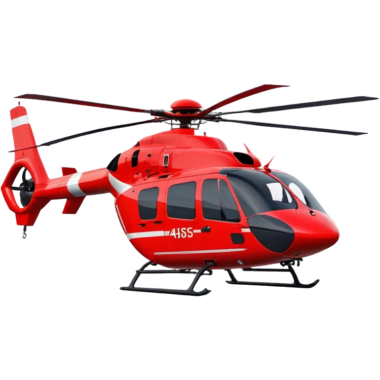 Rescue Helicopter - Airbus H145 (Model Year: 2021) (Iconic colour: Red with white) emoji
