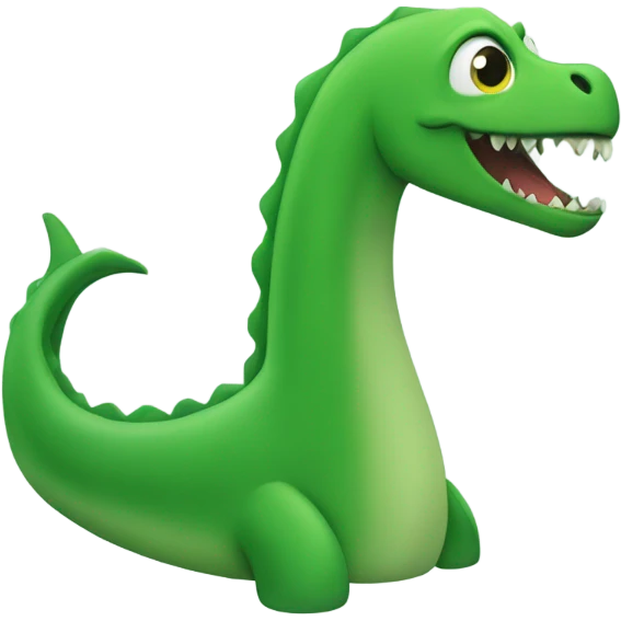 Loch Ness Monster business  emoji
