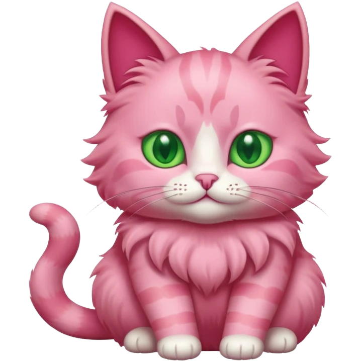 pink cat emoji