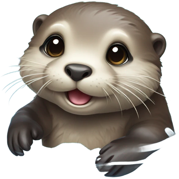 baby otter emoji