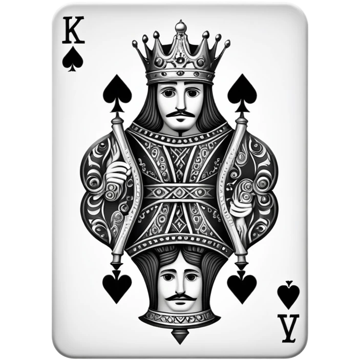 King of spades emoji