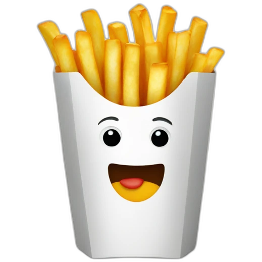 French fries emoji