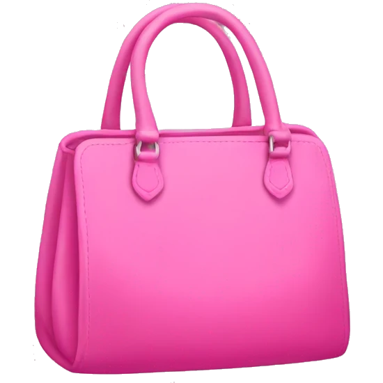 Pink bag emoji