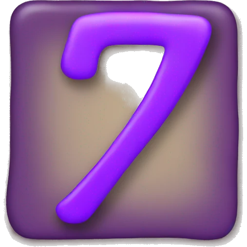 Purple check mark emoji