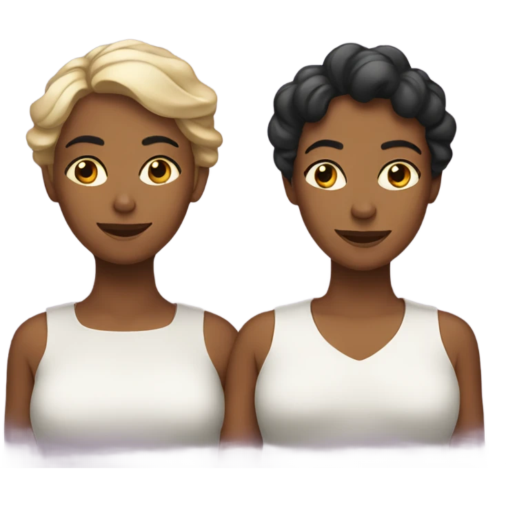 two womans emoji
