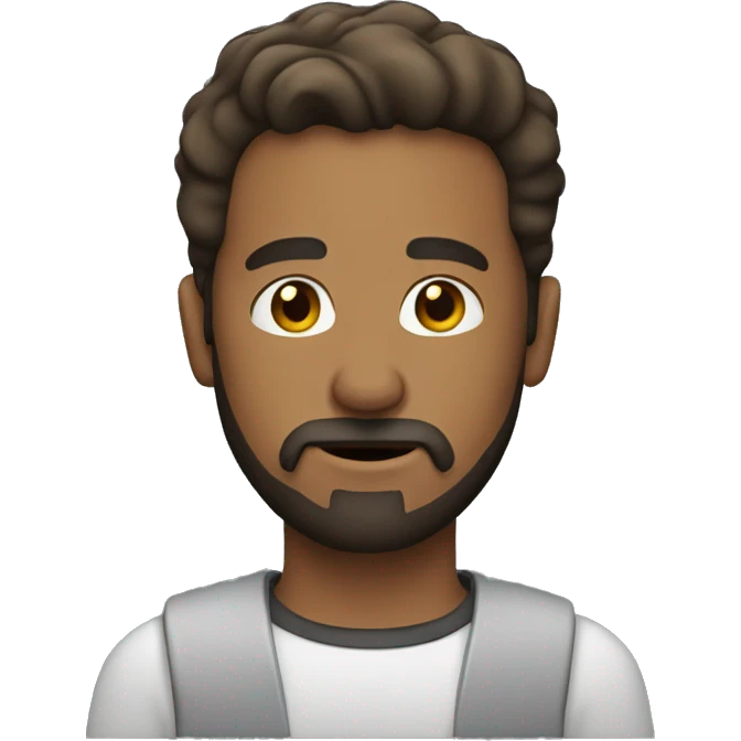 Man in goatee beard emoji