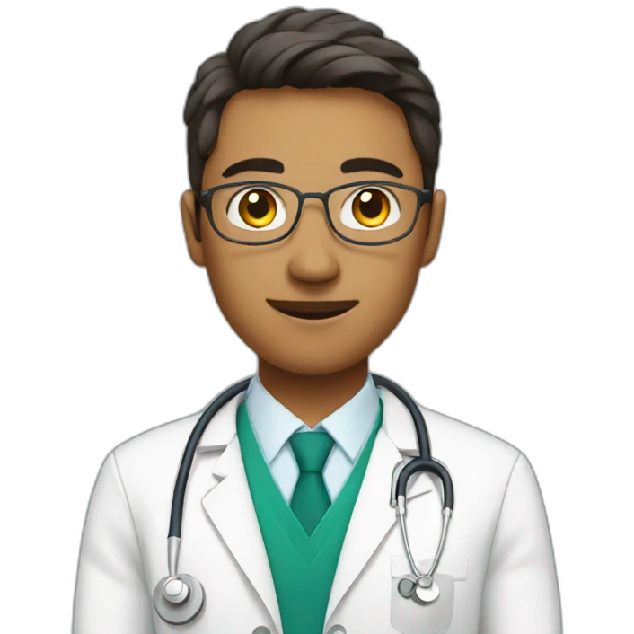 Medical student emoji