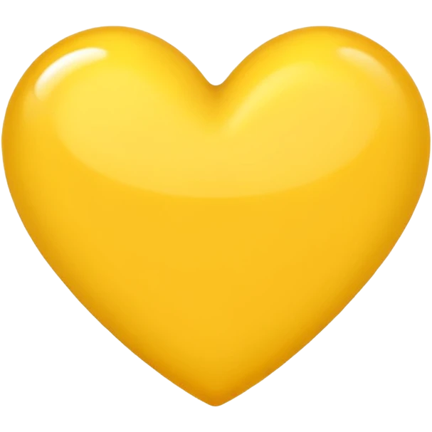 yellow heart emoji