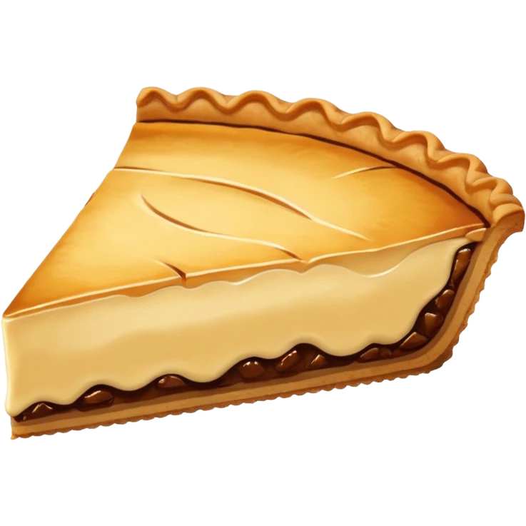 minimal slice of pie emoji