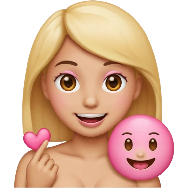 Emoji Face Sucking breast emoji emoji