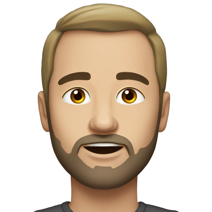 Серо белый амстафф emoji