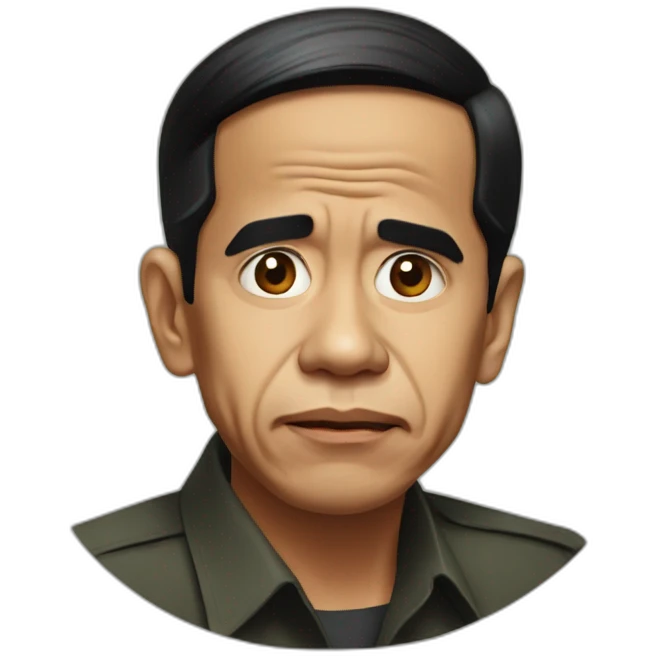 Sad jokowi emoji