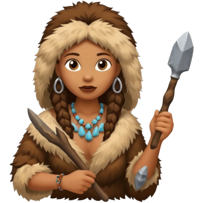 cave woman emoji