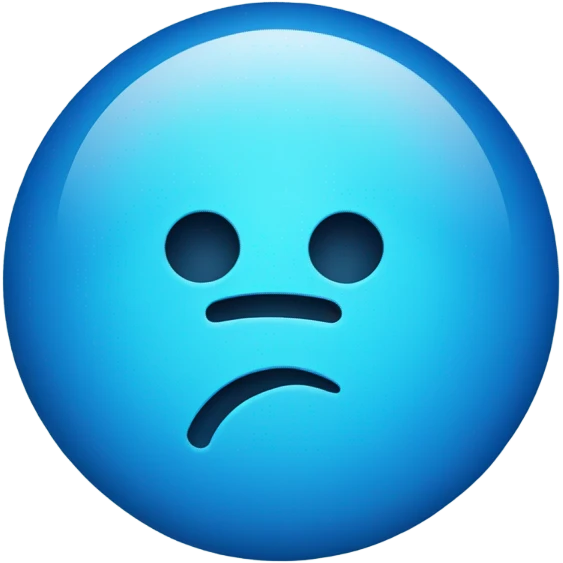 A tick with blue background emoji