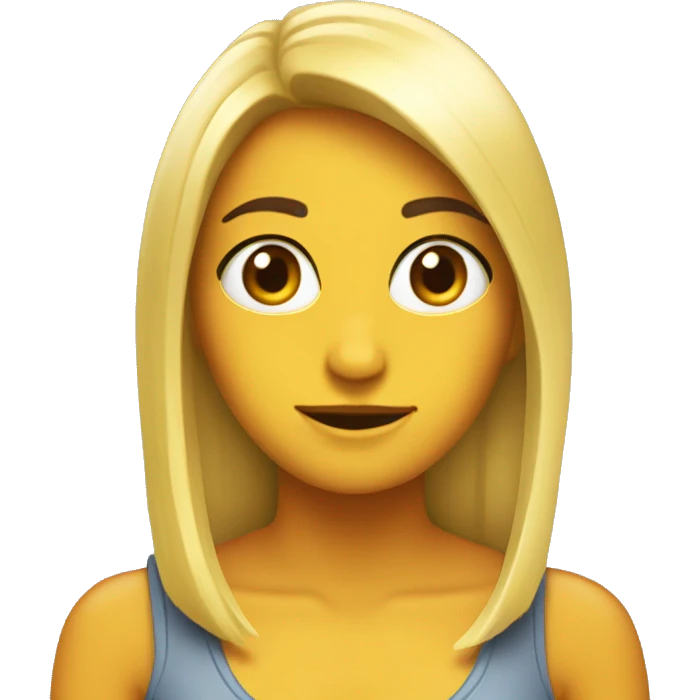 chica pelirroja emoji