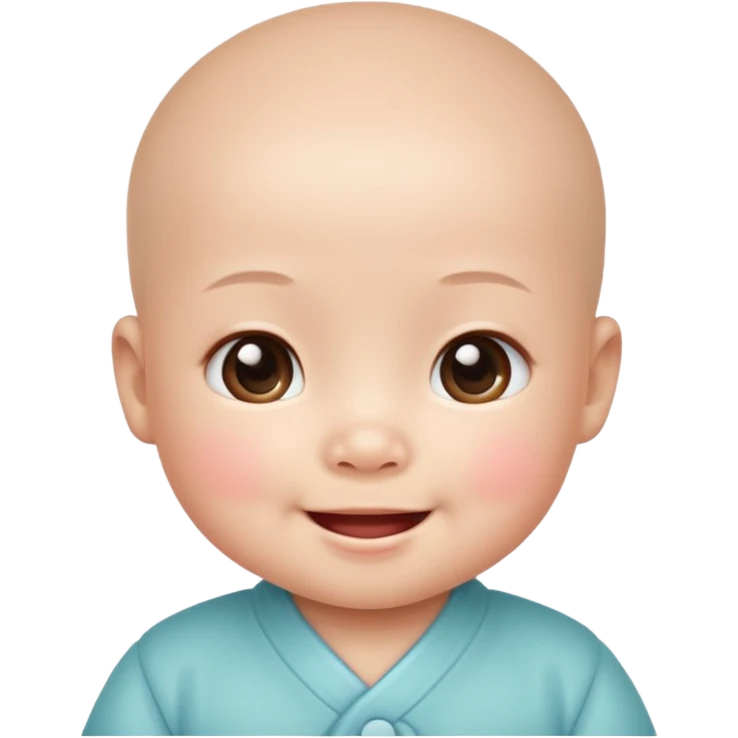 Chinese baby emoji