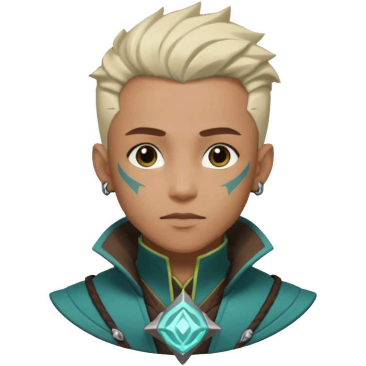 Ekko from the Arcane (a Netflix animation) emoji