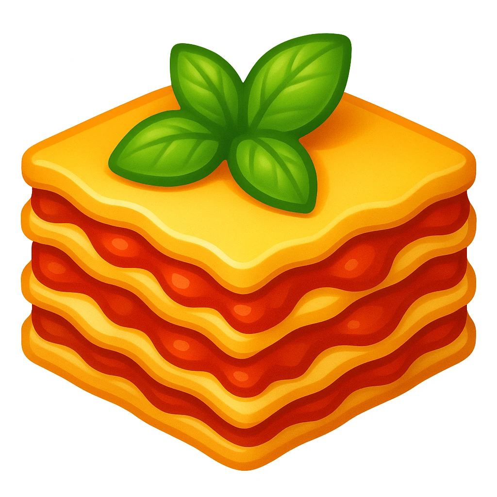 LASAGNE EMOJI STYLE IPHONE emoji