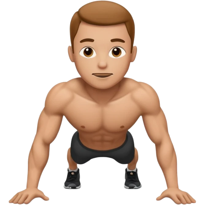push up emoji