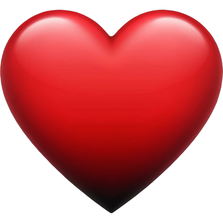 heart with a velvet gradient emoji