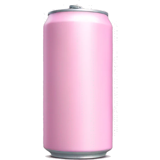 pastel pink energy drink can emoji