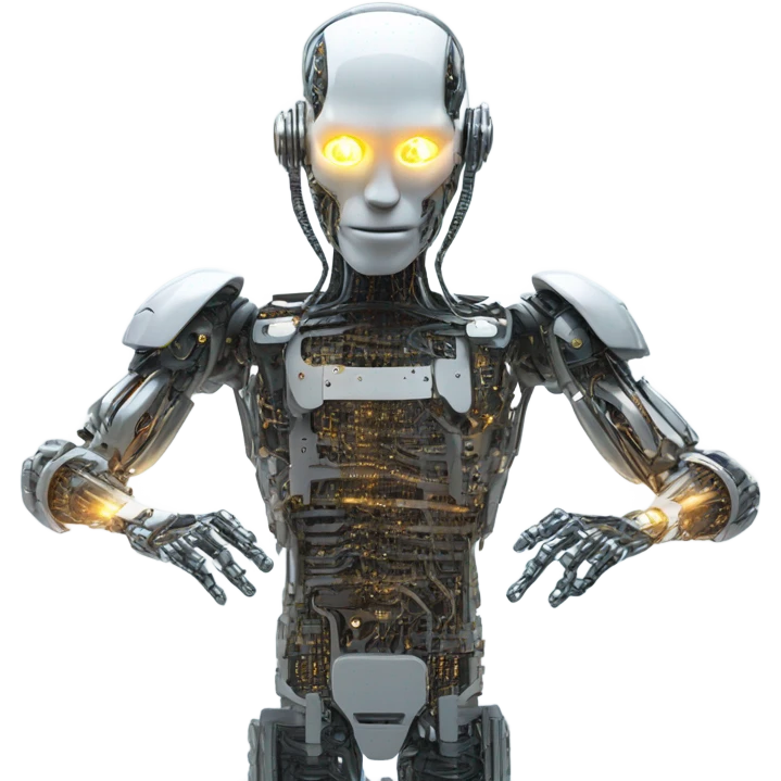cyborg hacker emoji