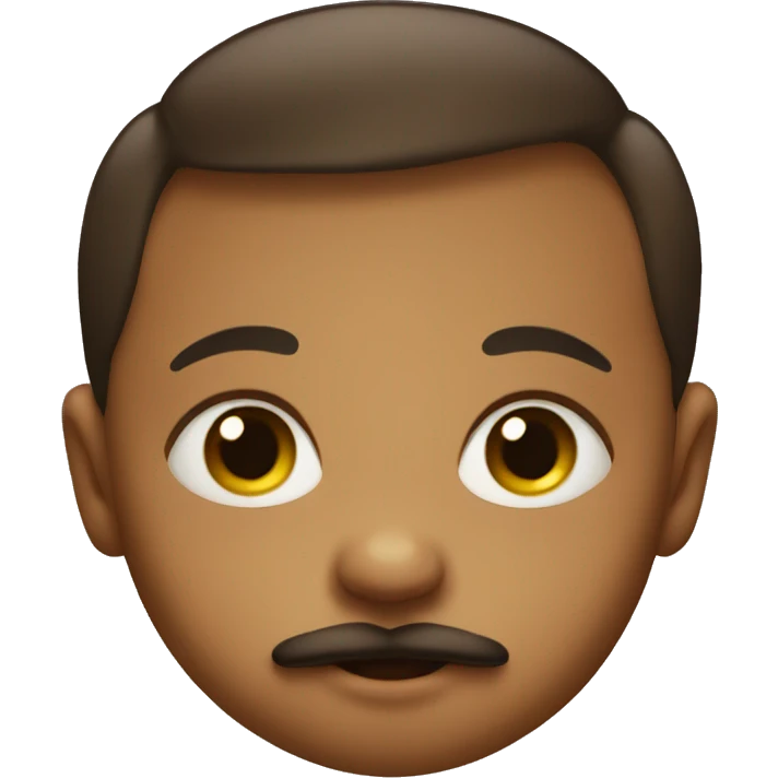 baby with moustache  emoji