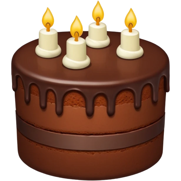chocolate cake emoji