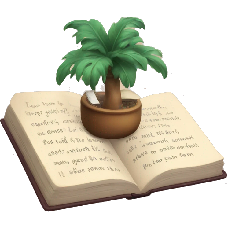 Aesthetic book emoji