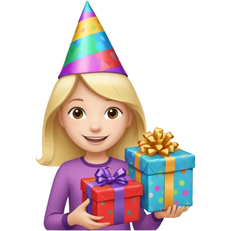 Девочка на празднике каляды emoji