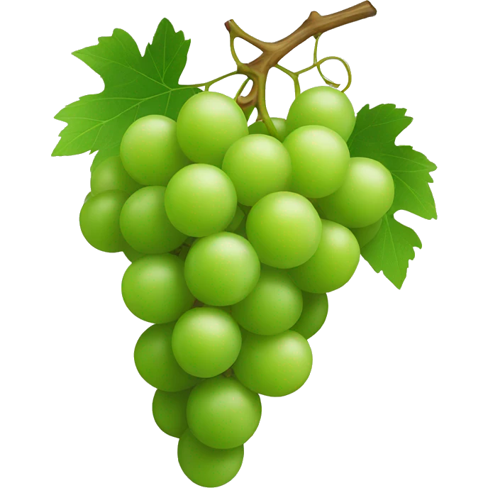 Green grapes  emoji