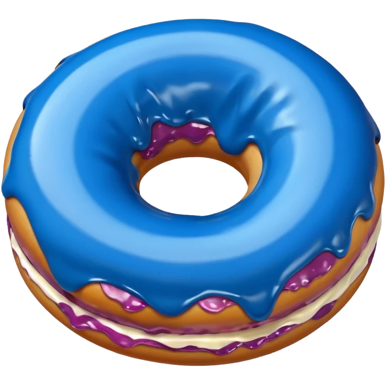 yaban mersini donut emoji