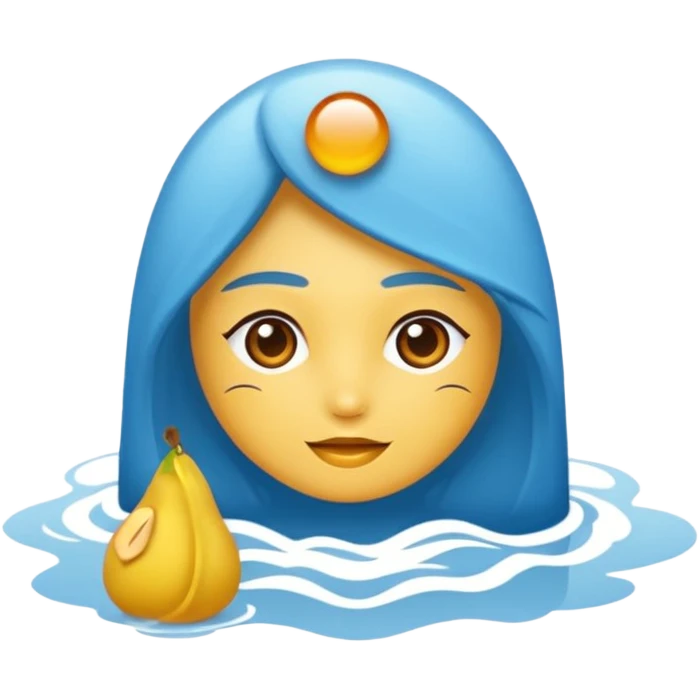 açık tenli  uzun kıvırcık sarı saçlı mavi gözlü yetişkin kadın emoji