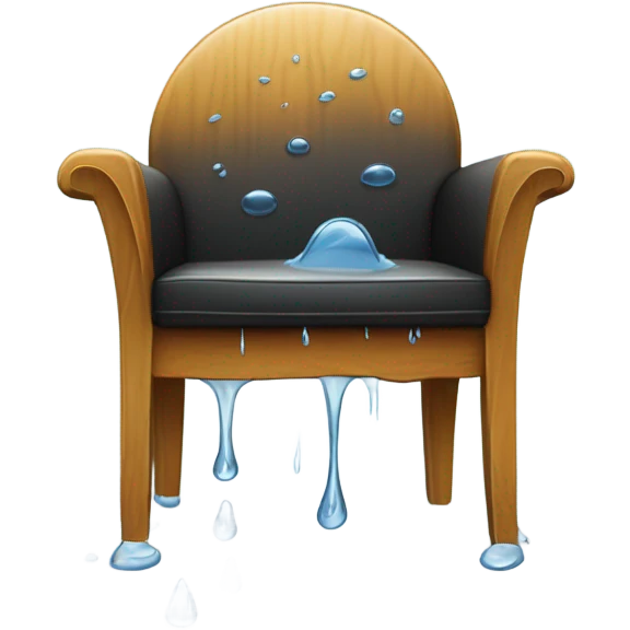 wet chair sharpie emoji