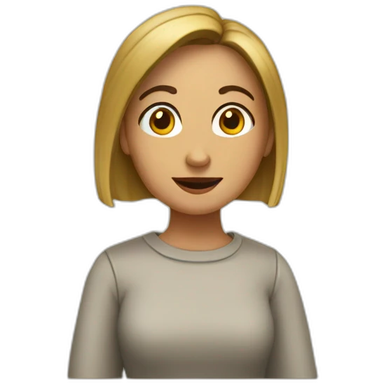 Maestra contenta emoji