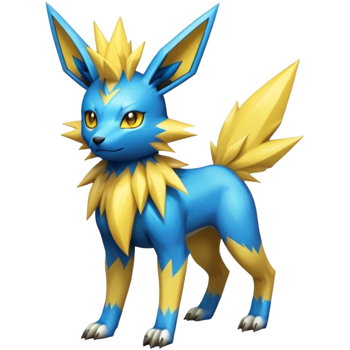 Manectric-Lucio-Jolteon-Fakémon-hybrid-creature (full body)  emoji