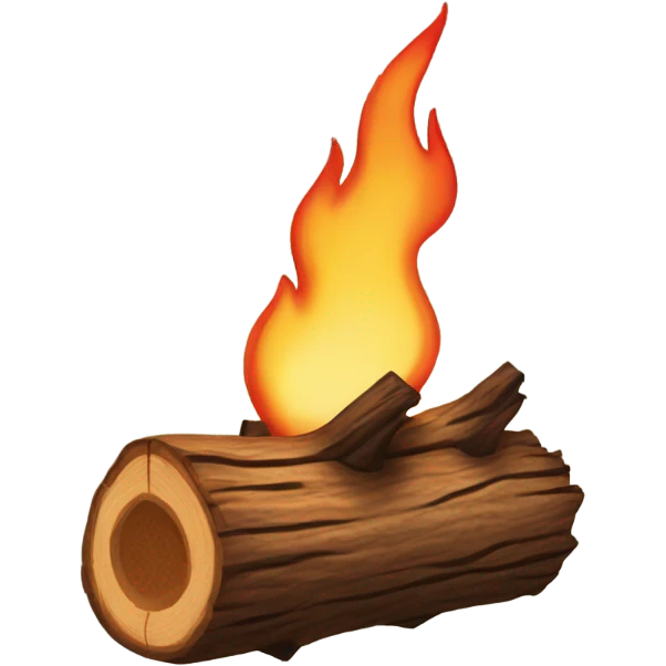 🪵🔥 emoji
