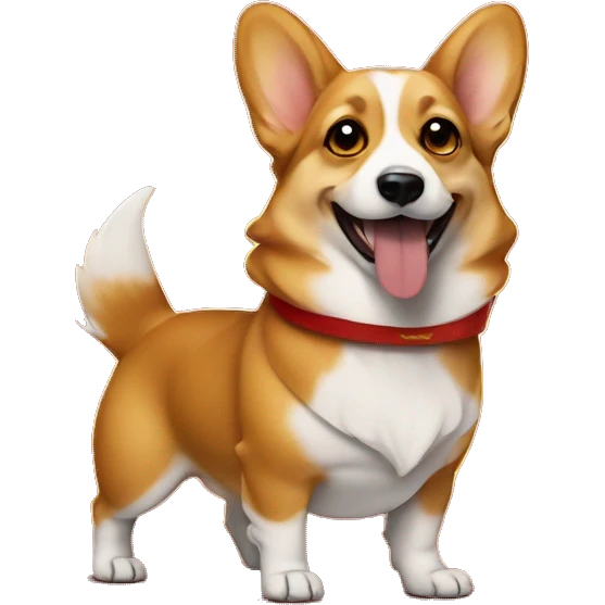 Communist corgi emoji